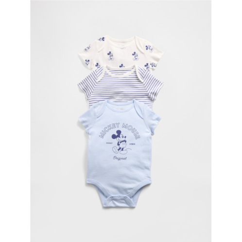 Gap × Disney Baby First Favorites Organic Cotton Bodysuit (3-Pack)