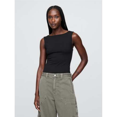 Gap CloseKnit Jersey Boatneck Bodysuit