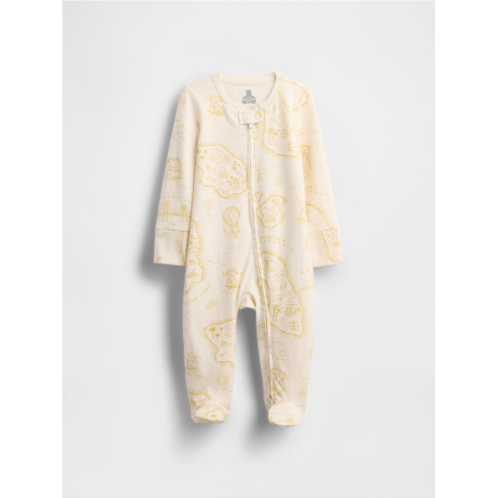 Gap Baby First Favorites Organic Cotton Footed One-Piece