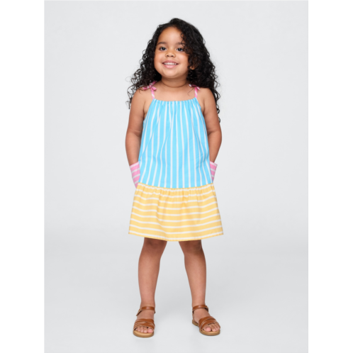 Gap Baby & Toddler Poplin Mixed Stripe Dress
