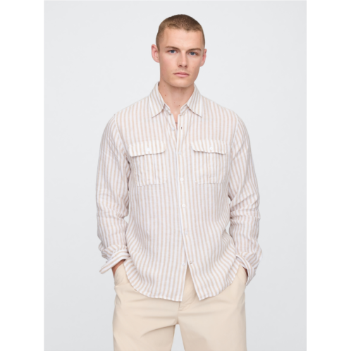 Gap 100% Linen Classic Shirt