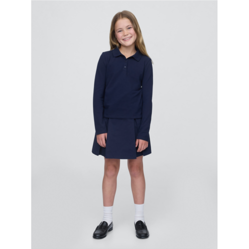 Gap Kids Uniform Pleated Khaki Easy Skort
