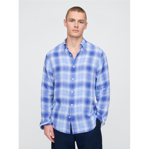 Gap 100% Linen Classic Shirt