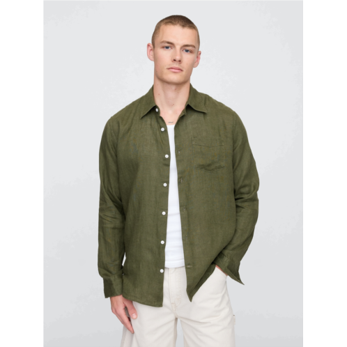 Gap 100% Linen Classic Shirt