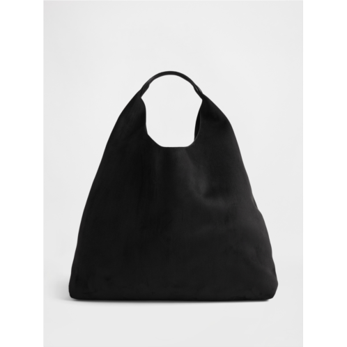 Gap Vegan Suede Slouchy Tote Bag