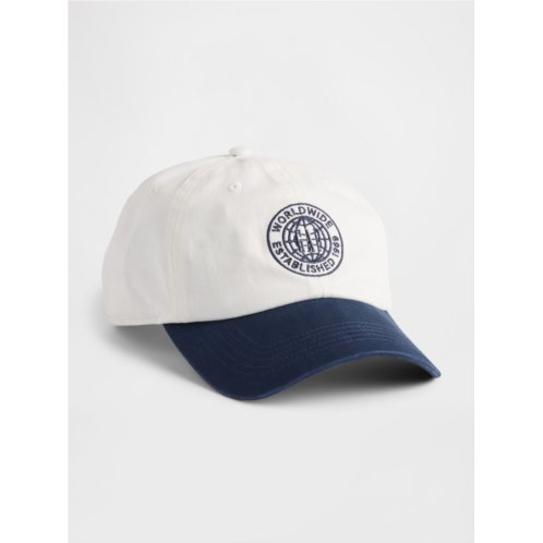 Organic Cotton Gap Logo Baseball Hat