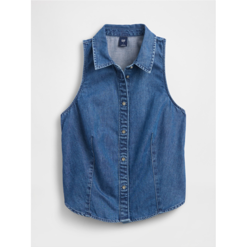 Gap UltraSoft Denim Shirt