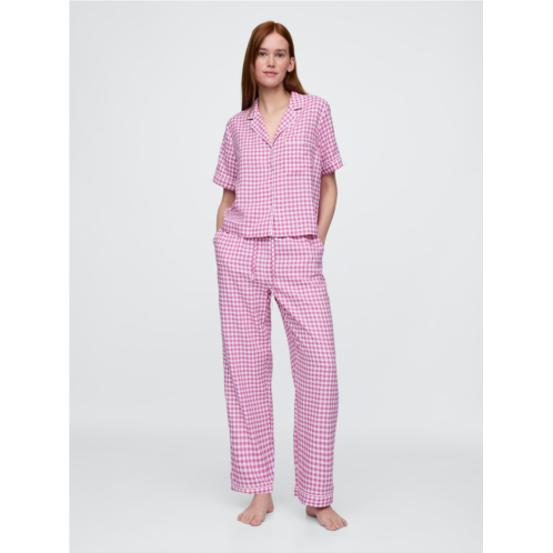 Gap Linen-Blend PJ Pants