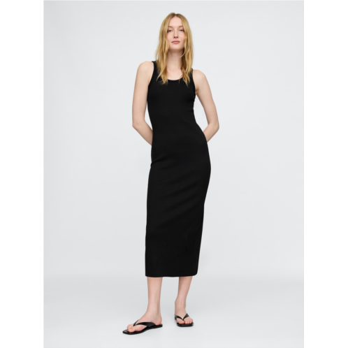 Gap Rib Midi Tank Dress