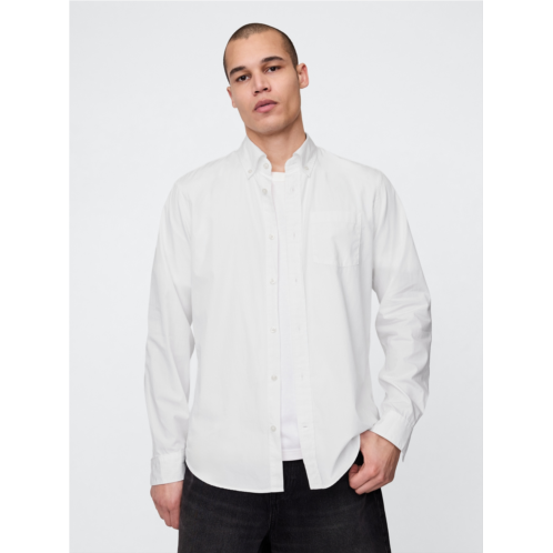 Gap Organic Cotton Poplin Classic Shirt