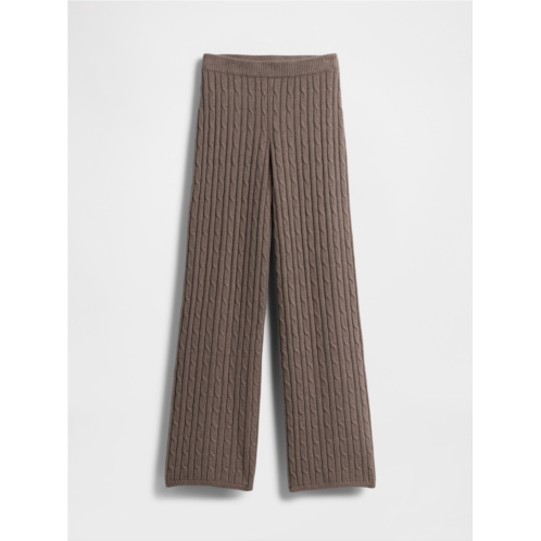 Gap CashSoft Cable-Knit Sweater Pants
