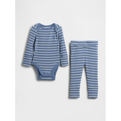 Gap Baby Grow-With-Me TinyRib Outfit Set