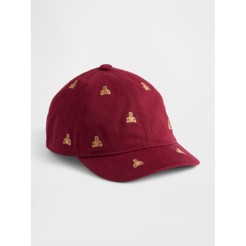 Gap Toddler Organic Cotton Bear Baseball Hat