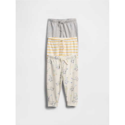 Gap Baby First Favorites Organic Cotton Pull-On Pants (3-Pack)