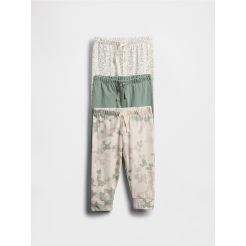 Gap Baby First Favorites Organic Cotton Pull-On Pants (3-Pack)