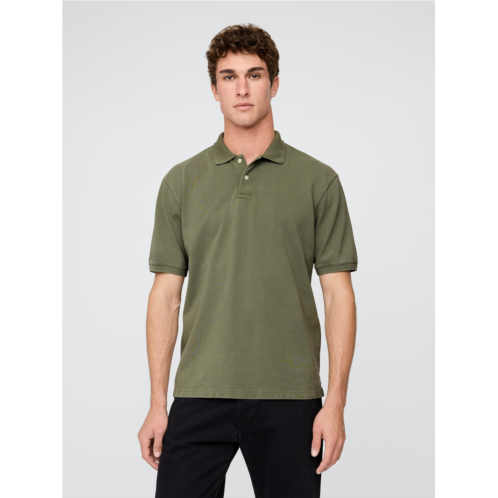 Gap Relaxed Pique Polo Shirt