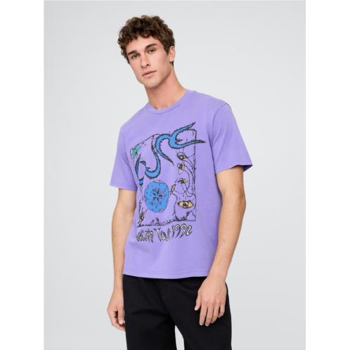 Gap The Cure Wish Tour Relaxed Graphic T-Shirt