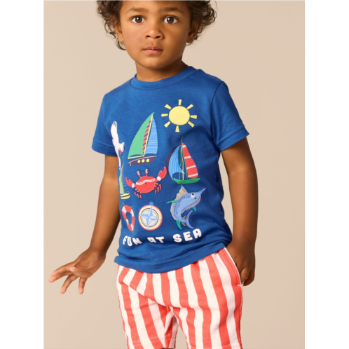 Gap NEXT Toddler Seaside T-Shirt & Shorts Set