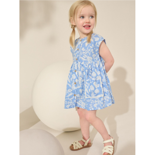 Gap NEXT Toddler Button-Down Ditsy Floral Dress