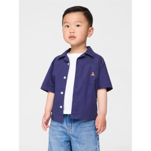 Gap Baby & Toddler Organic Cotton Cabana Shirt