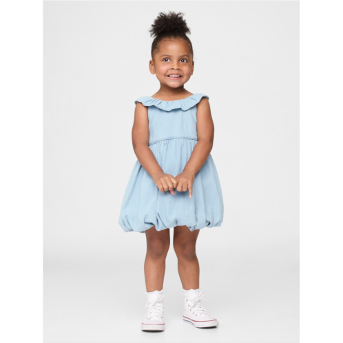 Gap Baby & Toddler Denim Bubble Dress