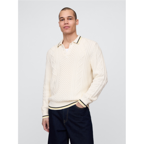 Gap × Malbon Cable-Knit Sweater