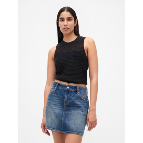 Gap Lightweight CashSoft Crop Tank Top