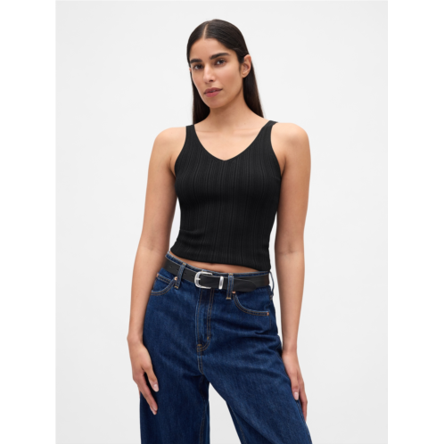 Gap Rib Sweater Tank Top