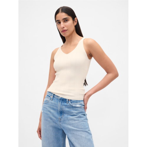 Gap Rib Sweater Tank Top