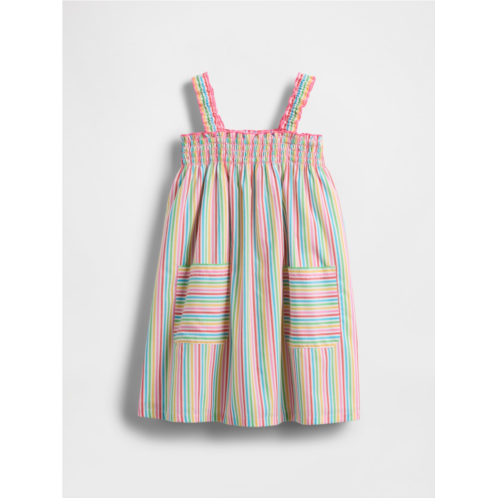 Gap Baby & Toddler Smocked Poplin Dress