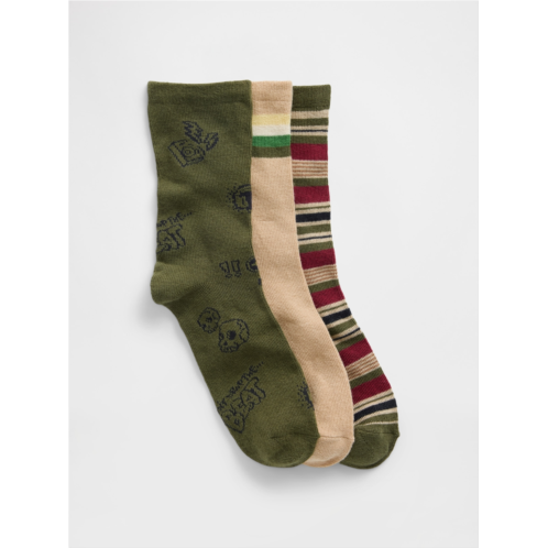 Gap Kids Crew Socks (3-Pack)