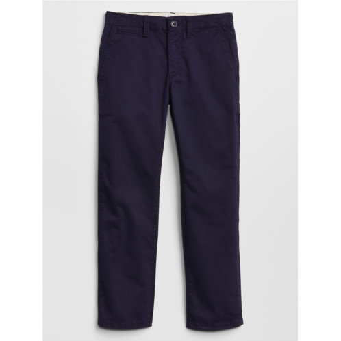 Gap Kids Uniform Lived-In Khakis with Stretch