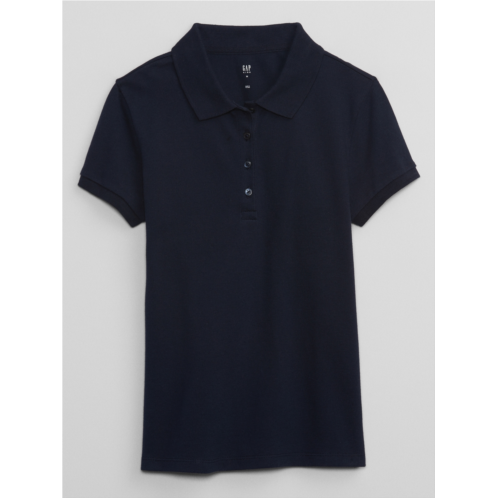 Gap Kids Uniform Stretch Pique Polo Shirt