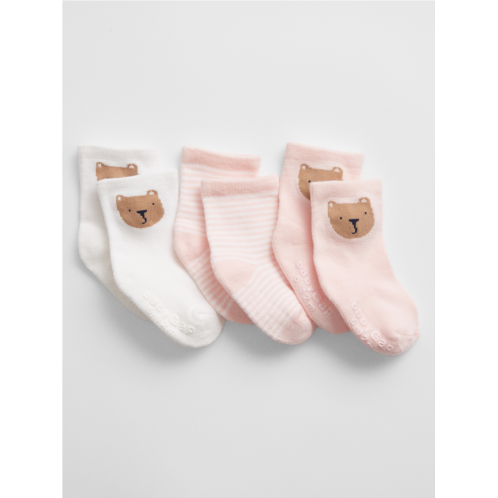 Gap Baby Brannan Crew Socks (3-Pack)