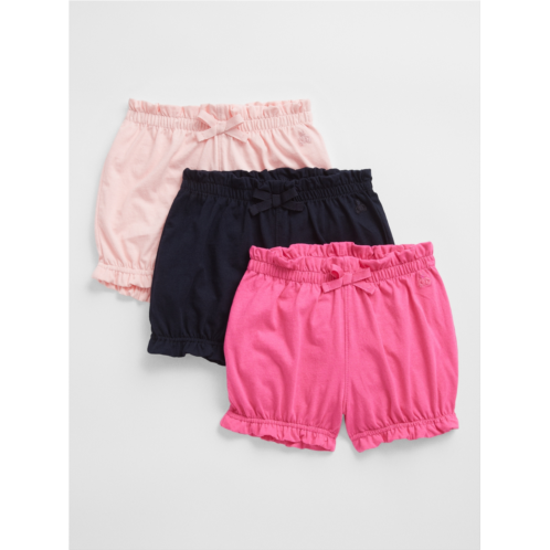 babyGap Ruffle Pull-On Shorts (3-Pack)