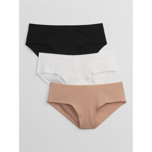 Gap Cotton Hipster Underwear (3-Pack)