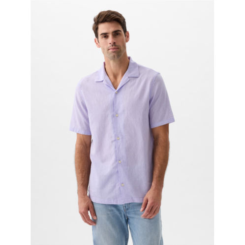 Gap Linen-Blend Vacay Shirt in Standard Fit