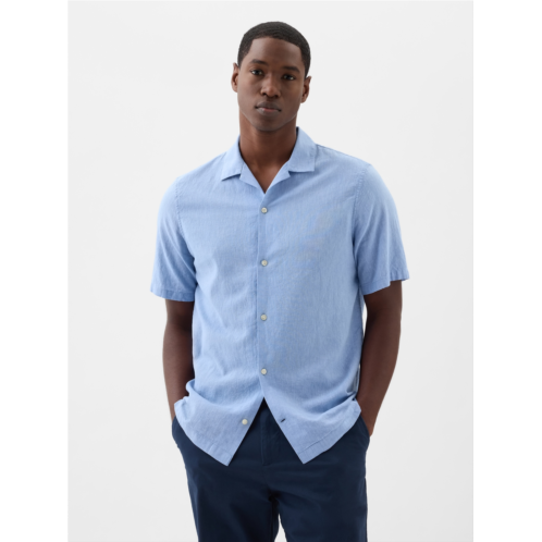 Gap Linen-Blend Vacay Shirt in Standard Fit