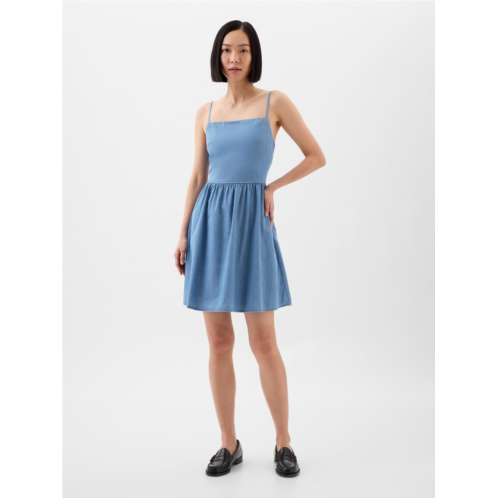 Gap Squareneck Mini Dress