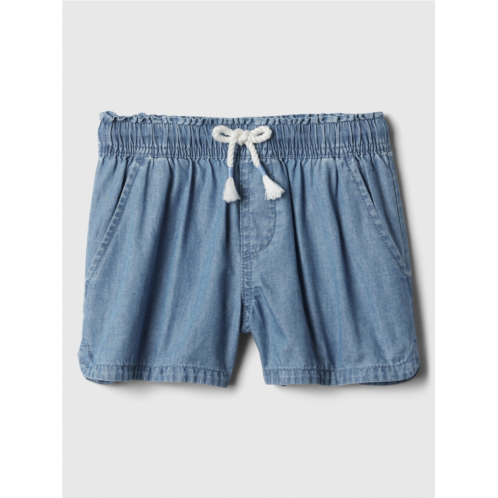 Gap Kids Chambray Pull-On Shorts