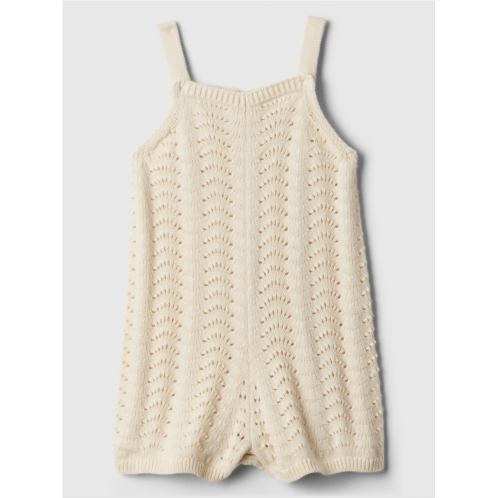 Gap Baby Crochet Sweater Romper