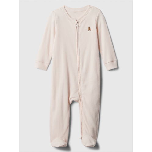 Gap Baby Ribbed Two-Way Zip One-Piece