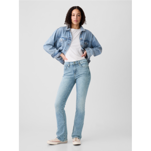 Gap Mid Rise Baby Boot Jeans