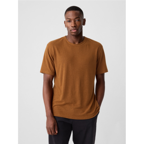 Gap Relaxed Linen-Blend T-Shirt