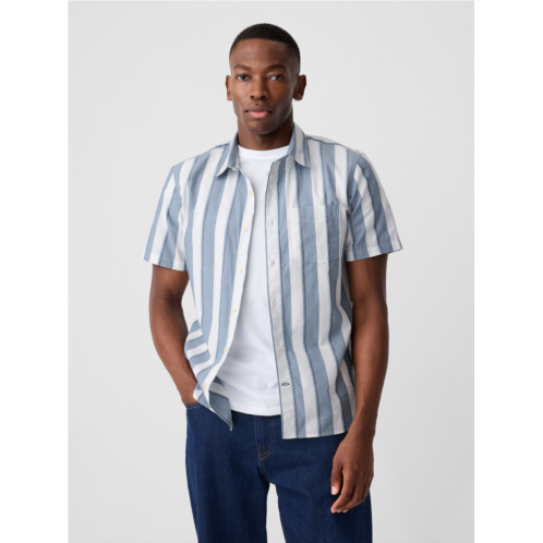 Gap Stretch Poplin Shirt in Standard Fit