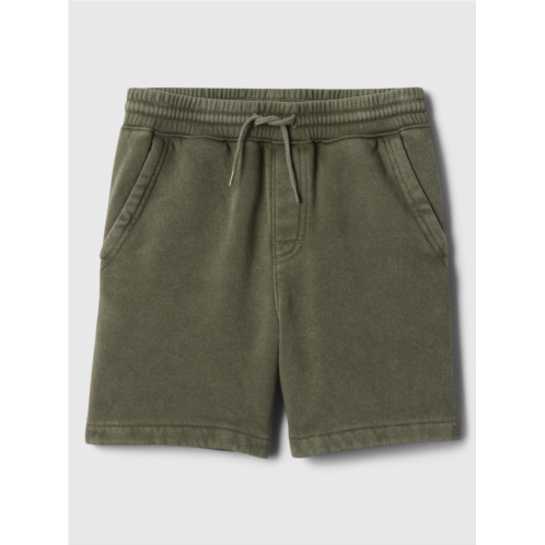 Gap Kids Washed-Fleece Pull-On Shorts