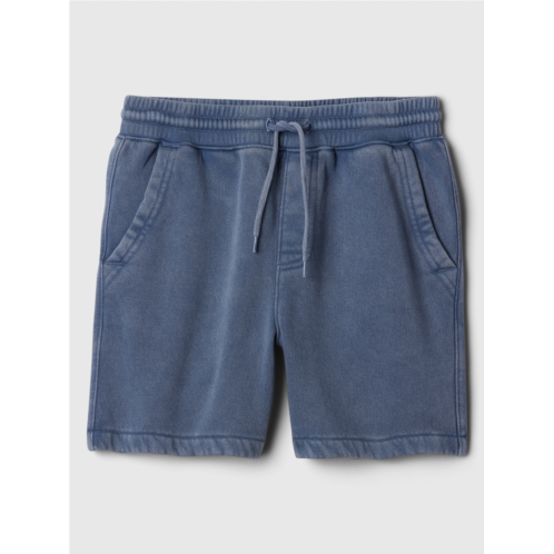 Gap Kids Washed-Fleece Pull-On Shorts