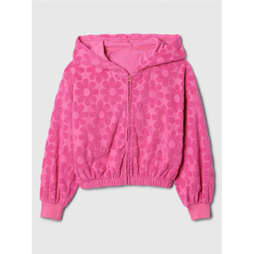 Gap Kids Towel Terry Zip Hoodie