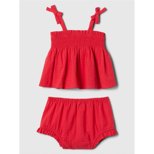 Gap Baby Smocked Two-Piece Outfit Set