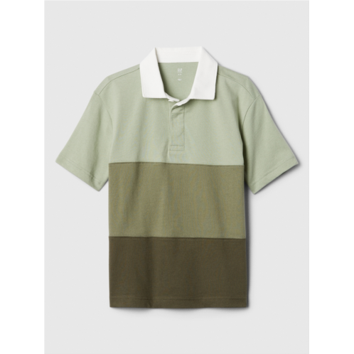 Gap Kids Colorblock Rugby Polo Shirt